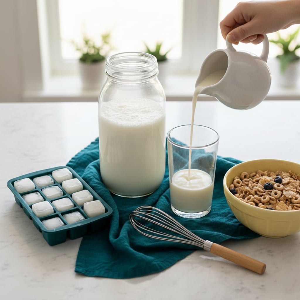 Can You Freeze Milk? Yes — Here's What Changes