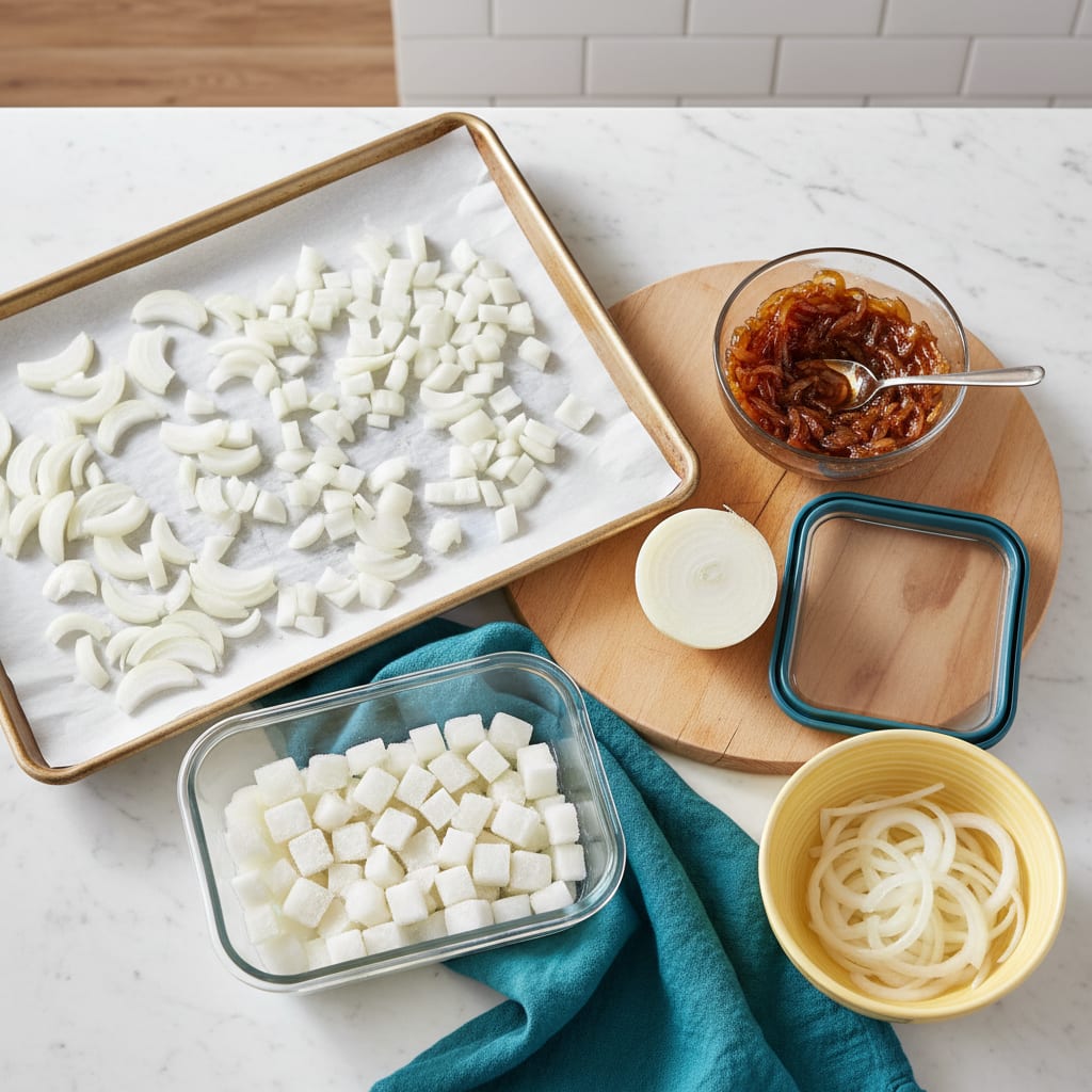 Can You Freeze Onions? Chop Once, Cook for Weeks