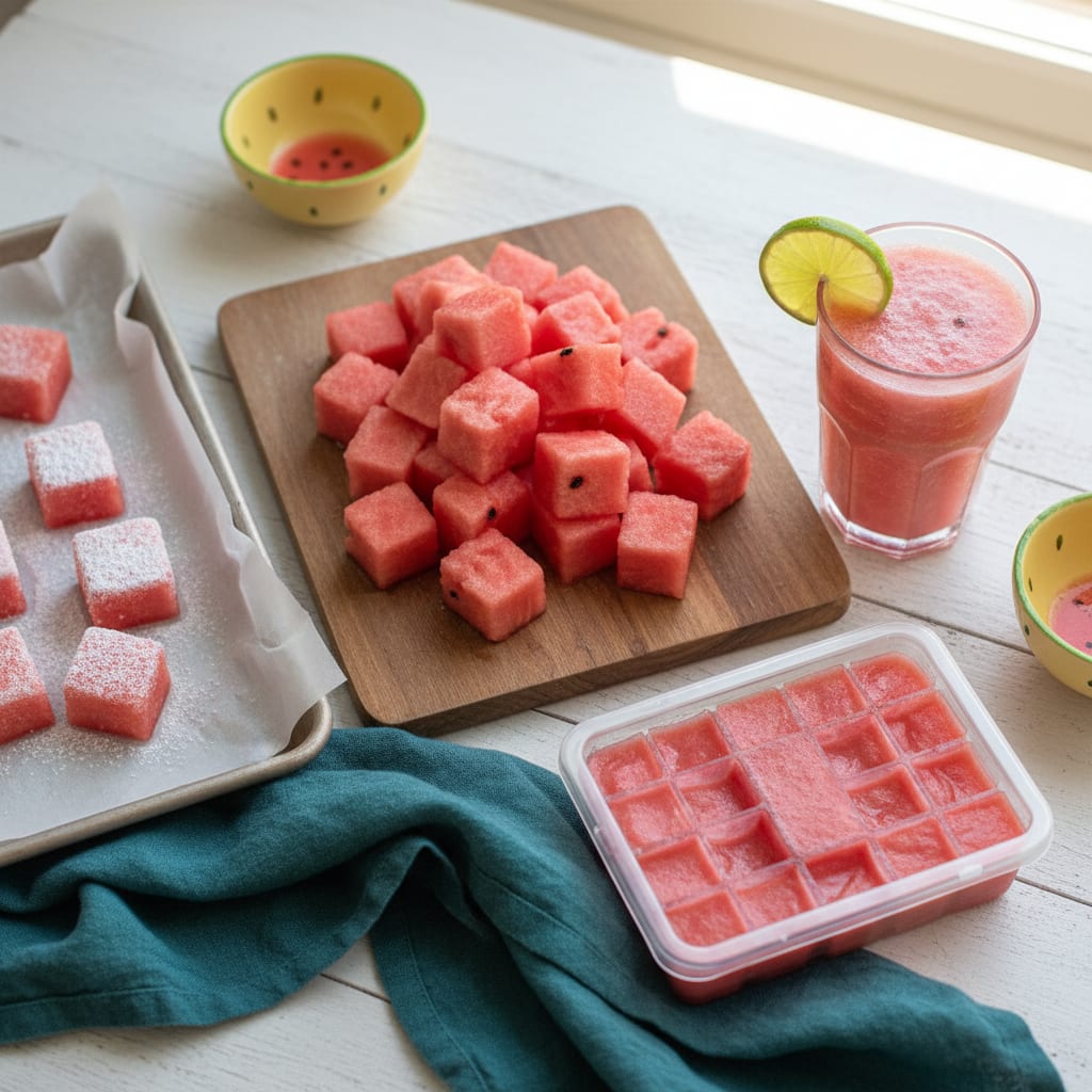 Can You Freeze Watermelon? Yes — Just Never Thaw It