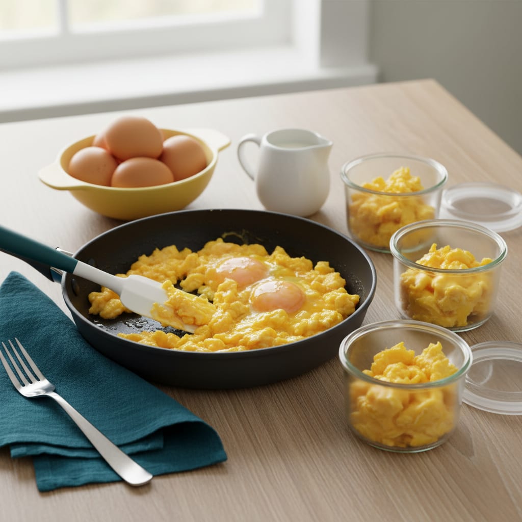 Can You Meal Prep Scrambled Eggs? Yes, With Rules