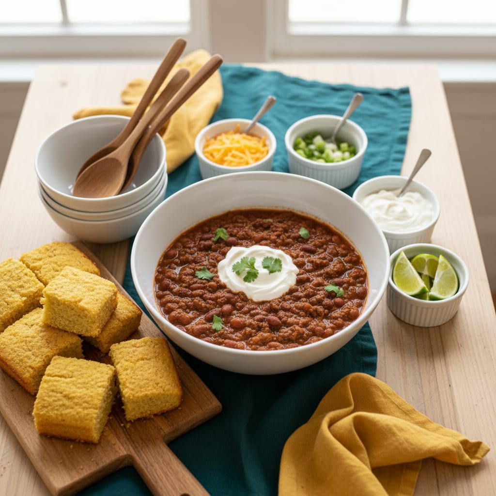 Chili for a Crowd: How Much Per Person + Batch Tips