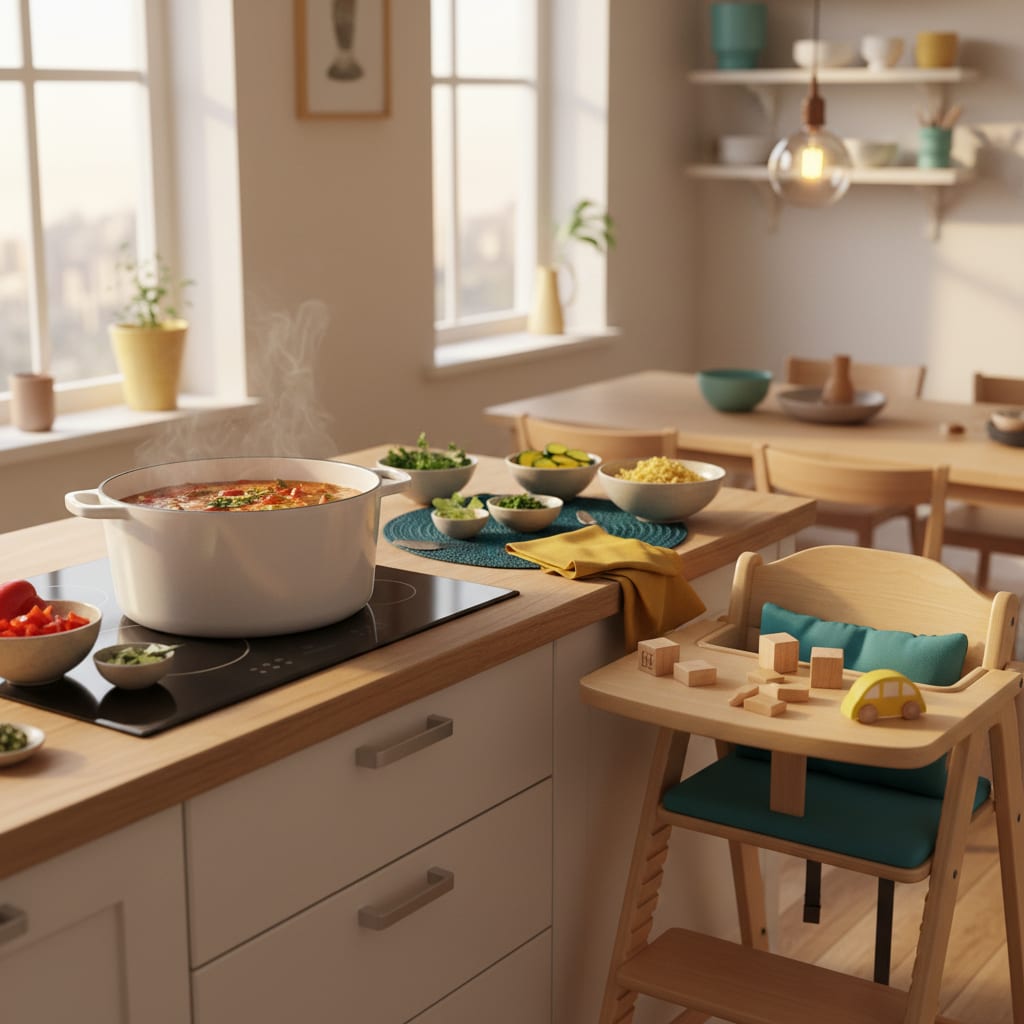 How to Cook Dinner With a Baby: The Witching-Hour Plan