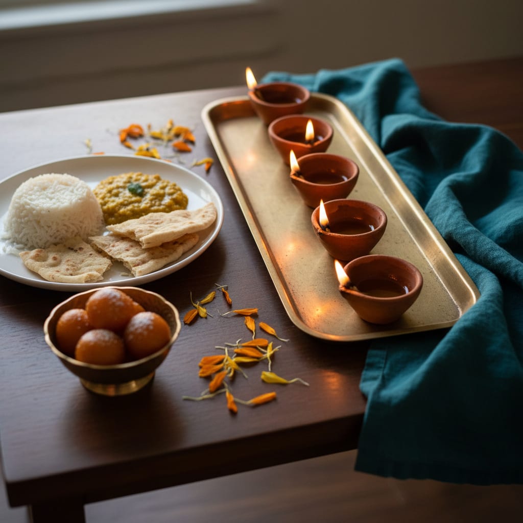 Diwali Week With a Toddler: Dinners, Diyas and Fireworks