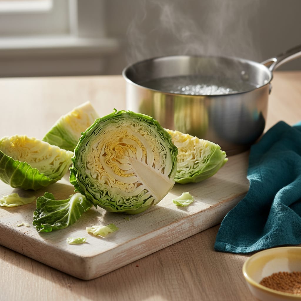 How Long to Boil Cabbage: Wedges, Shreds and Frozen