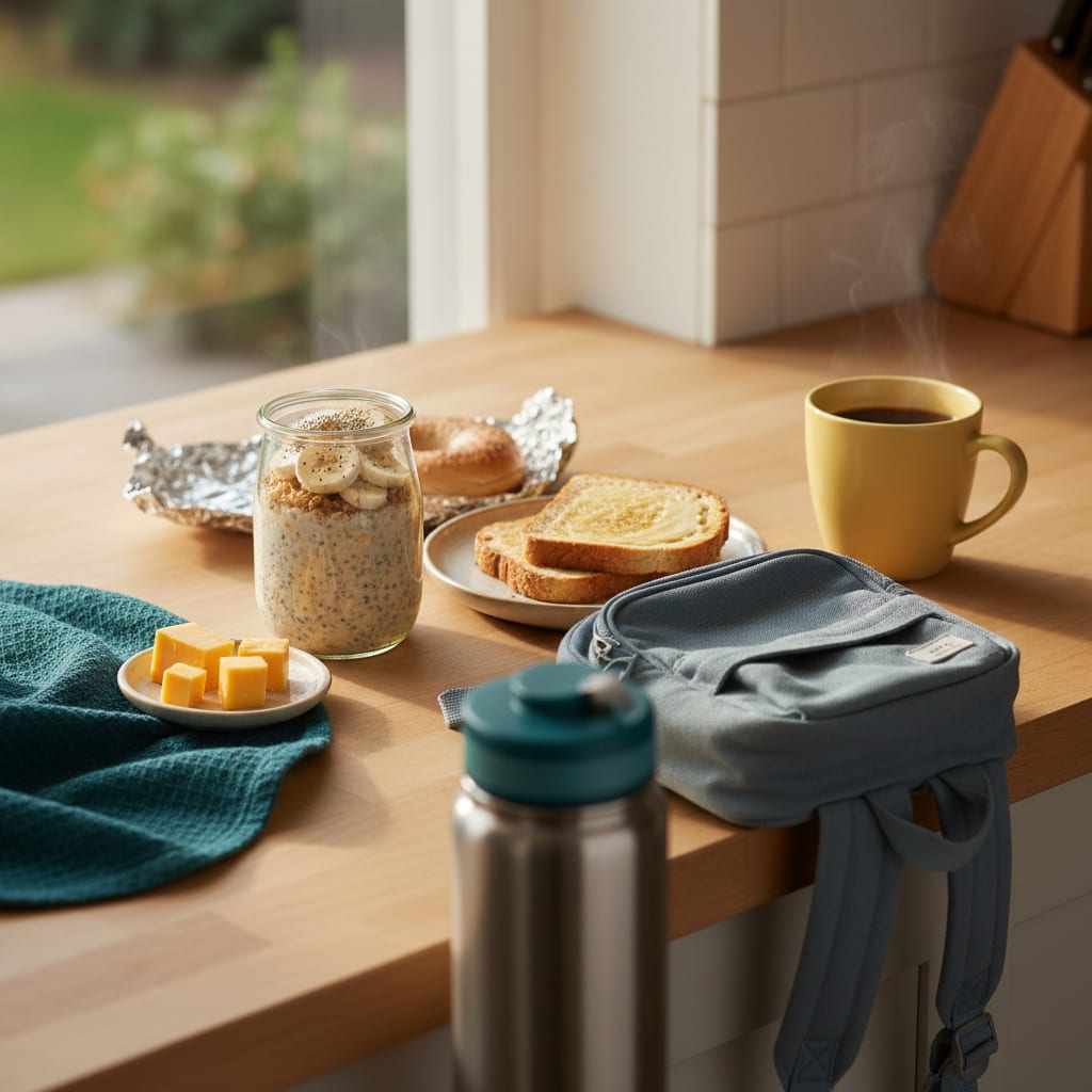 School Run With a Newborn: The 8 a.m. Breakfast Fix